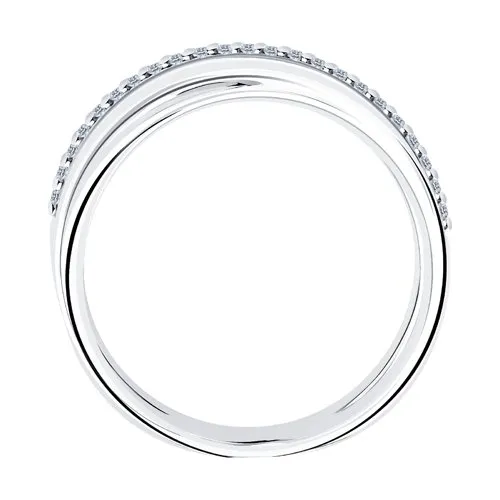 Inel din argint cu Cubic Zirconia Incolor
