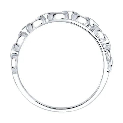 Inel din argint cu Cubic Zirconia Incolor
