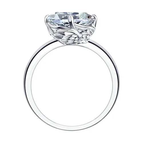 Inel din argint cu Cubic Zirconia Incolor