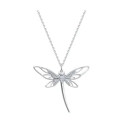 Colier din argint cu Cubic Zirconia Incolor
