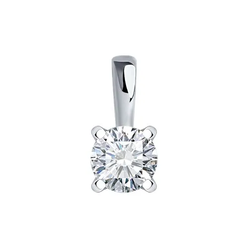 Pandantiv din aur alb cu Diamant