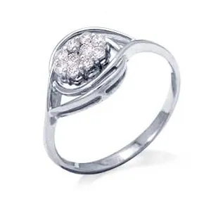 Inel din aur alb cu Diamant