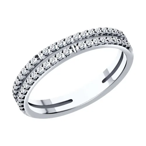 Inel din argint cu Cubic Zirconia Incolor