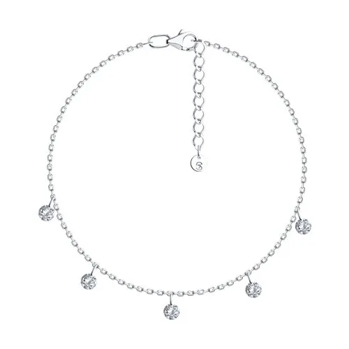 Brățară din argint cu Cubic Zirconia Incolor