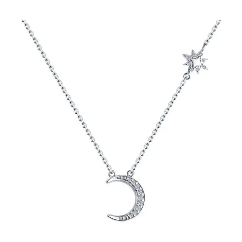 Colier din argint cu Cubic Zirconia Incolor