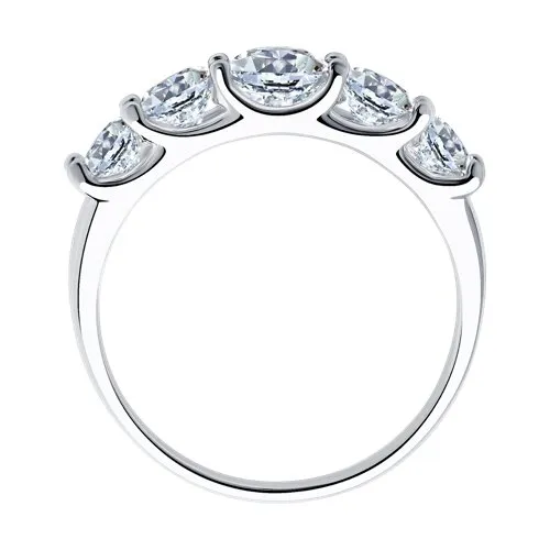 Inel din argint cu Cubic Zirconia Incolor