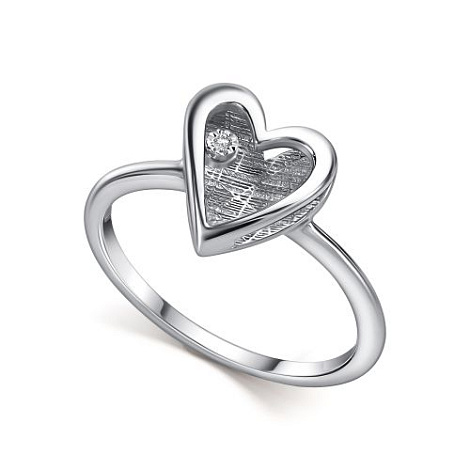 Inel din argint  cu pietre Diamant