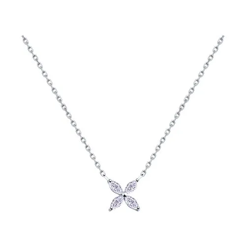 Colier din argint cu Cubic Zirconia Incolor