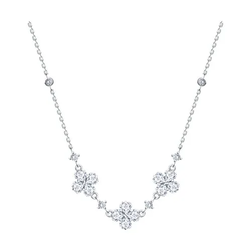 Colier din argint cu Cubic Zirconia Incolor