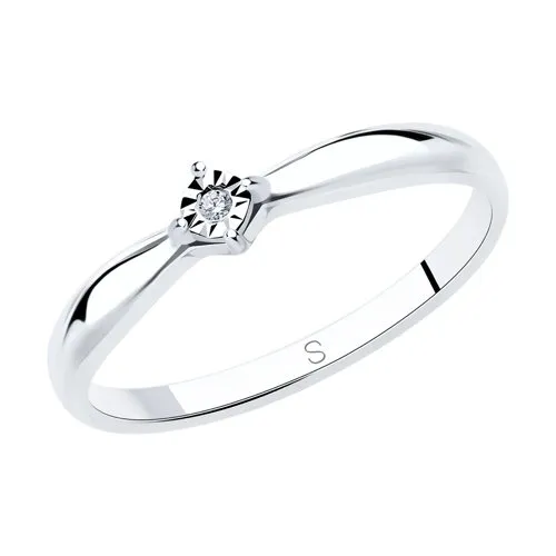 Inel din argint cu Diamant