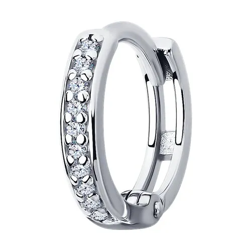 Cercel din argint cu Cubic Zirconia Incolor