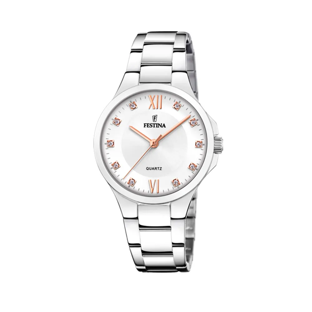 Часы FESTINA с камнями Swarovski