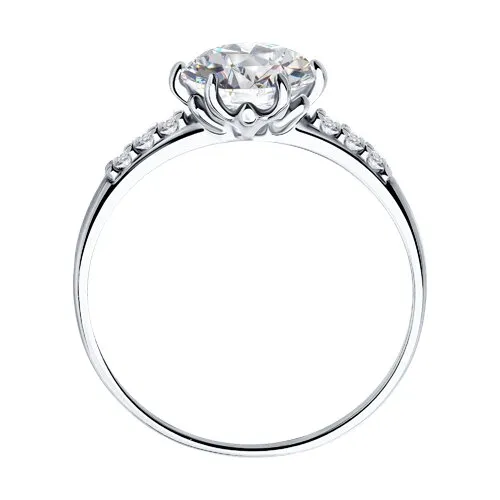 Inel din argint cu Cubic Zirconia Incolor