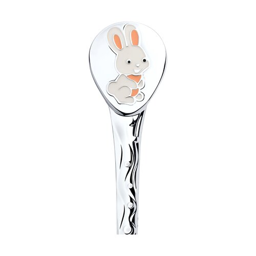 Lingura din argint  cu pietre Emailare