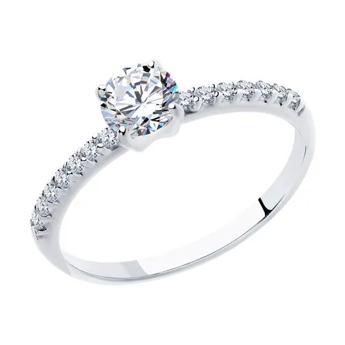 Inel din argint cu Cubic Zirconia Incolor