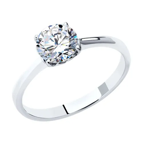 Inel din argint cu Cubic Zirconia Incolor