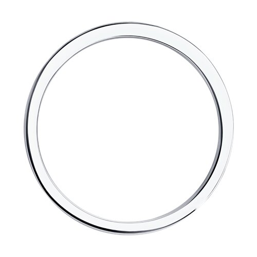 Verighetă din aur alb cu pietre Diamant