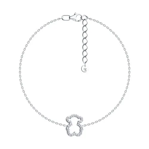 Brățară din argint cu Cubic Zirconia Incolor