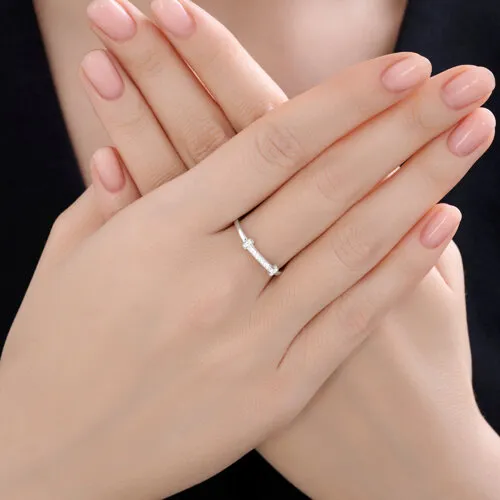 Inel din aur alb cu Diamant