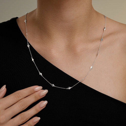 Colier din argint  fără pietre