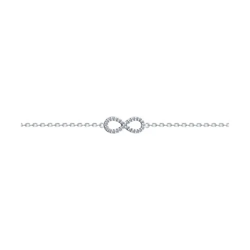 Brățară din argint cu Cubic Zirconia Incolor