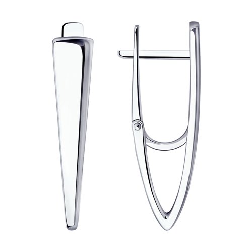 Cercei din argint  fără pietre