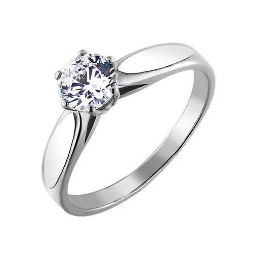 Inel din argint cu Cubic Zirconia Incolor