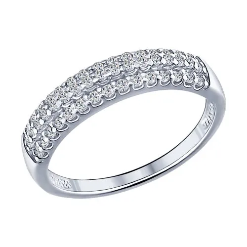 Inel din argint cu Cubic Zirconia Incolor