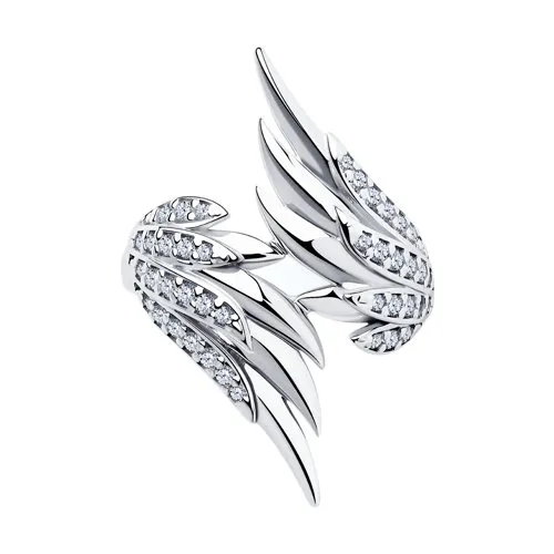 Inel din argint cu Cubic Zirconia Incolor