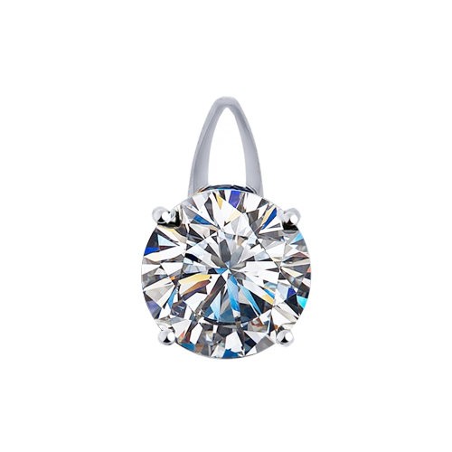 Pandantiv din argint  cu pietre Cubic Zirconia Incolor