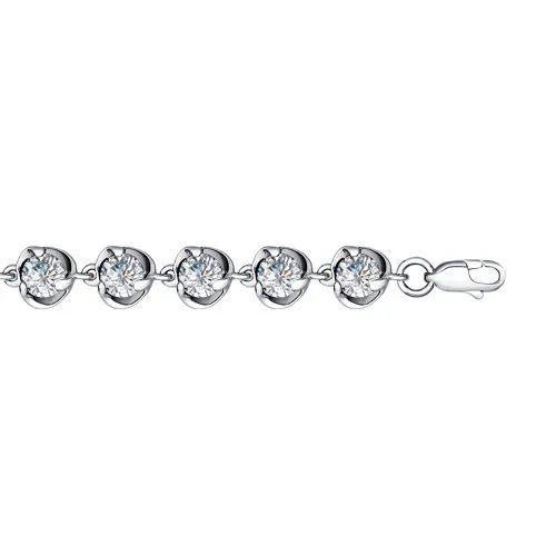 Brățară din argint cu Cubic Zirconia Incolor