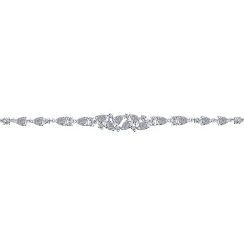 Brățară din argint cu Cubic Zirconia Incolor
