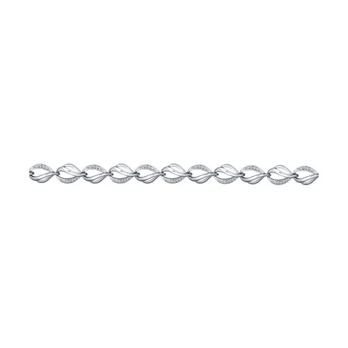 Brățară din argint cu Cubic Zirconia Incolor