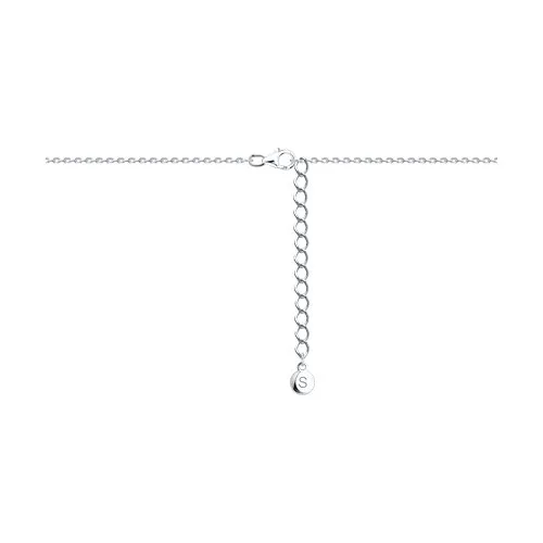 Colier din argint cu Cubic Zirconia Incolor