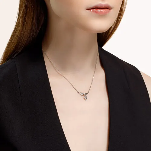 Colier din argint cu Cubic Zirconia Incolor