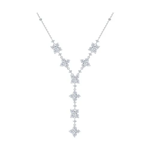 Colier din argint cu Cubic Zirconia Incolor