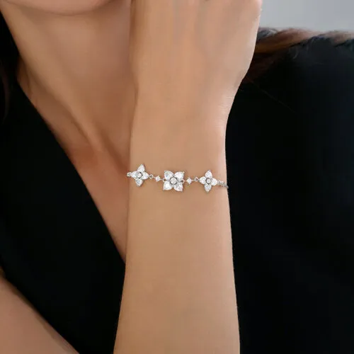 Brățară din argint cu Cubic Zirconia Incolor