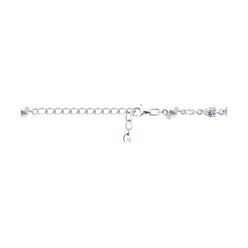 Colier din argint cu Cubic Zirconia Incolor