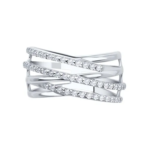 Inel din argint cu Cubic Zirconia Incolor
