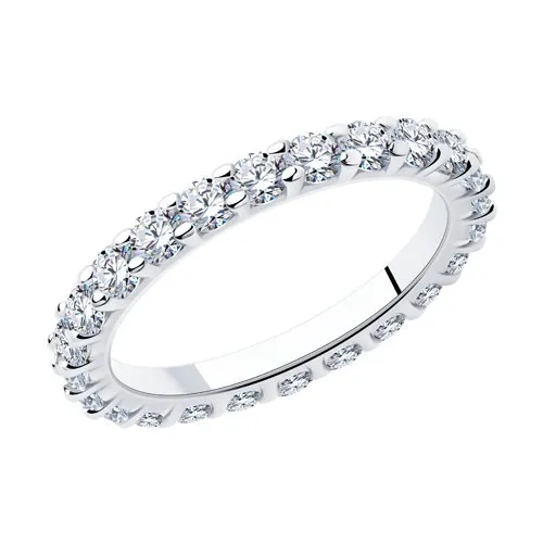 Inel din argint cu Cubic Zirconia Incolor