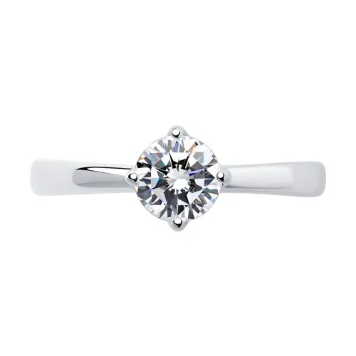 Inel din argint cu Cubic Zirconia Incolor