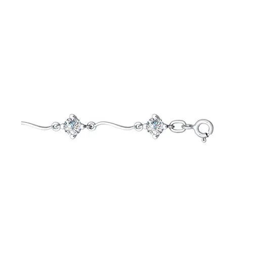 Brățară din argint cu Cubic Zirconia Incolor