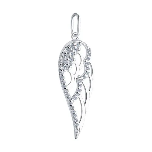 Pandantiv din argint cu Cubic Zirconia Incolor