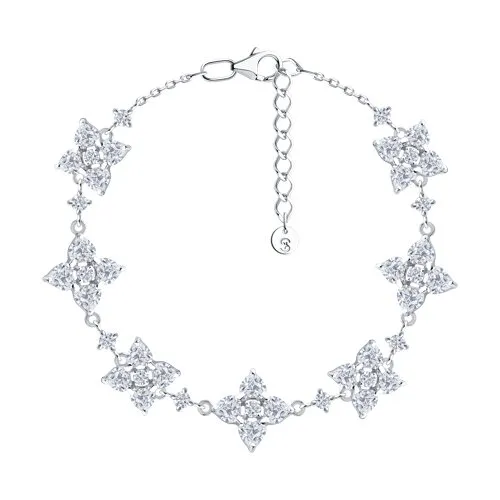 Brățară din argint cu Cubic Zirconia Incolor