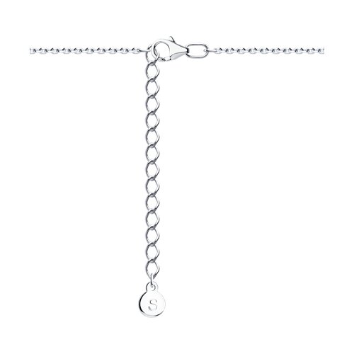 Colier din argint  cu pietre Cubic Zirconia Incolor