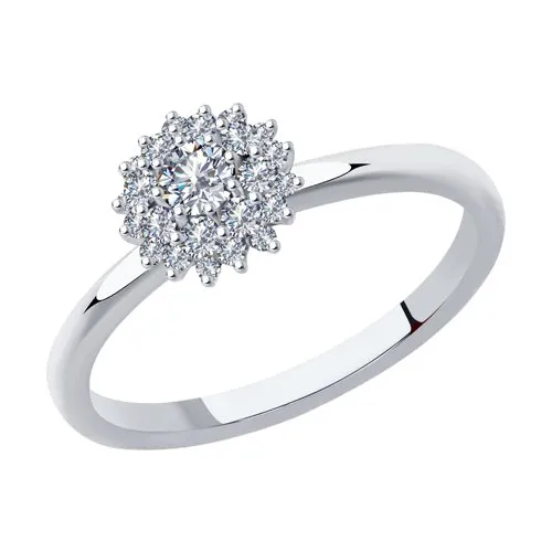 Inel din aur alb cu Diamant