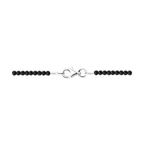 Brățară Love din argint  cu pietre Cubic Zirconia Incolor, Spinel natural