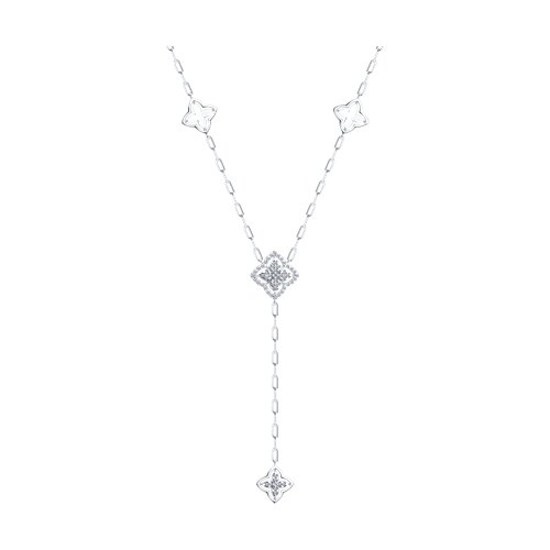 Colier din argint  cu pietre Cubic Zirconia Incolor