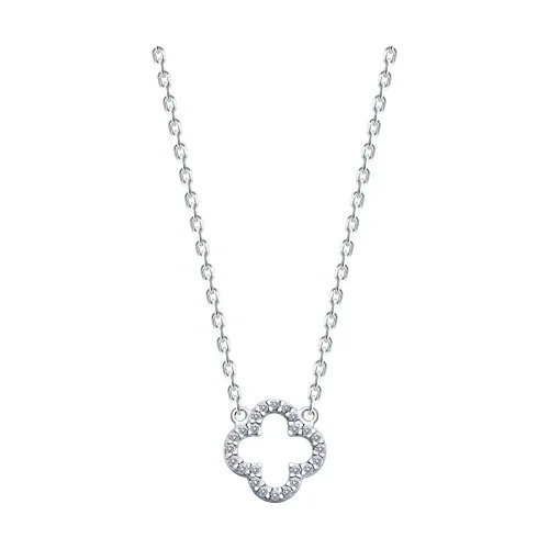 Colier din argint cu Cubic Zirconia Incolor