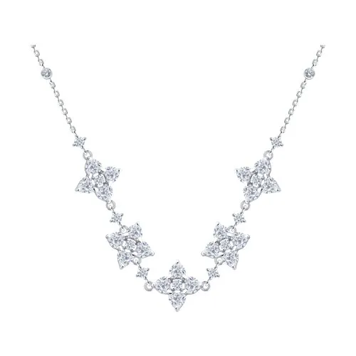 Colier din argint cu Cubic Zirconia Incolor